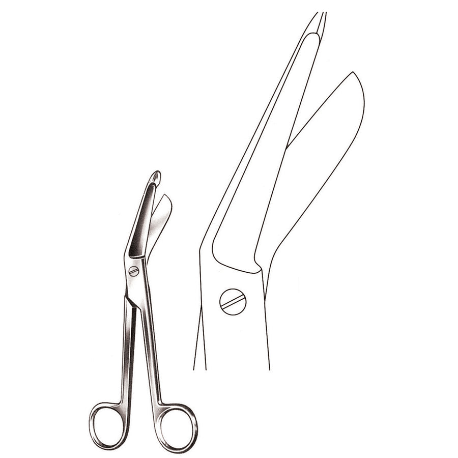 Lister Scissors Curved 20cm (B-098-20) by Dr. Frigz
