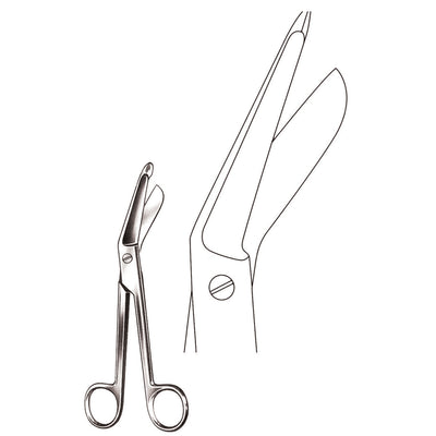 Lister Scissors Curved 20cm (B-098-20)
