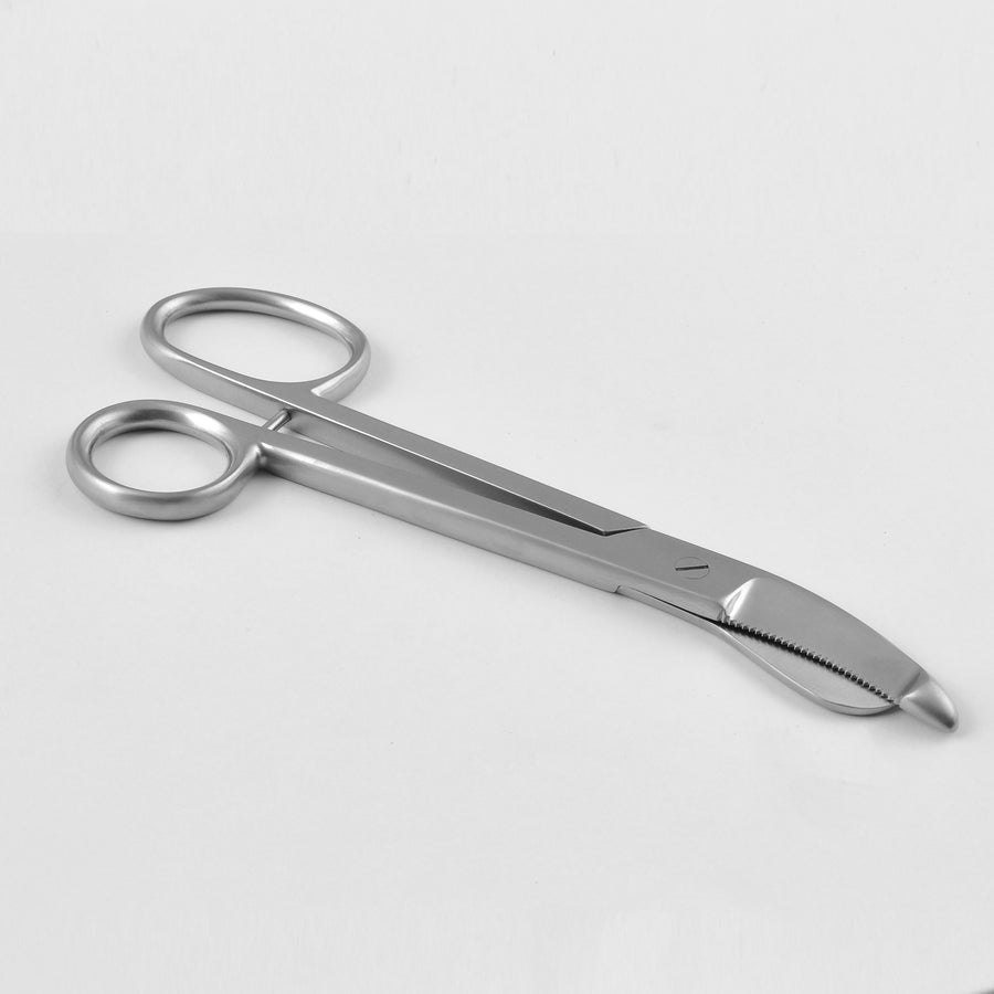 Dissecting Scissors Bruns-Plaster 24cm Serrated (B191-2175) by Dr. Frigz