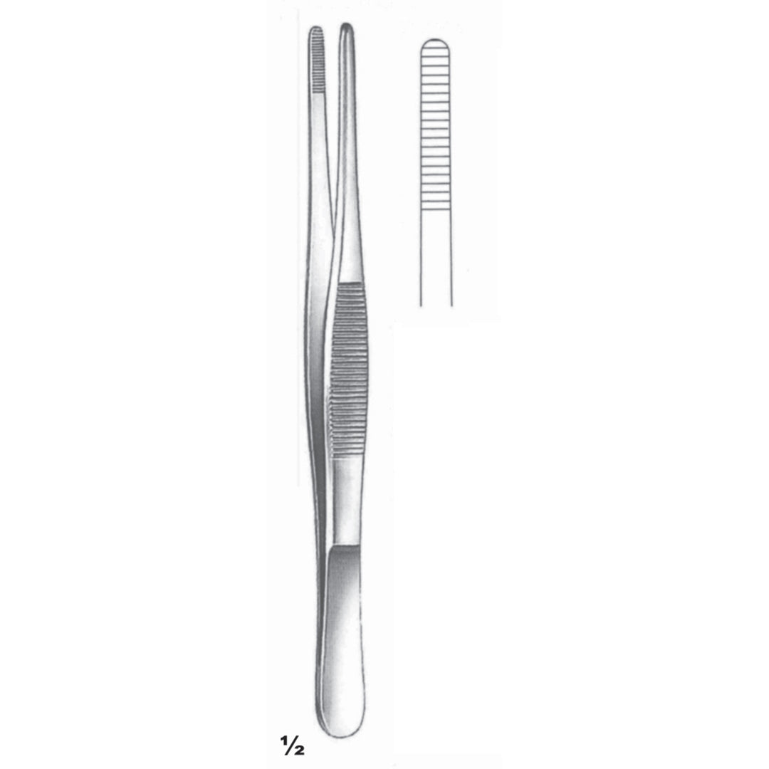 Forceps Straight 16cm Standard Pattern (C-003-16) by Dr. Frigz