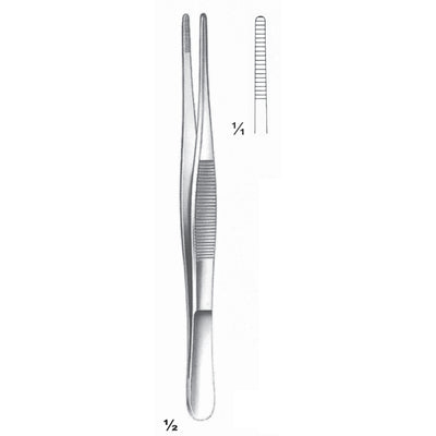 Forceps Straight 13cm Slender Pattern (C-006-13)