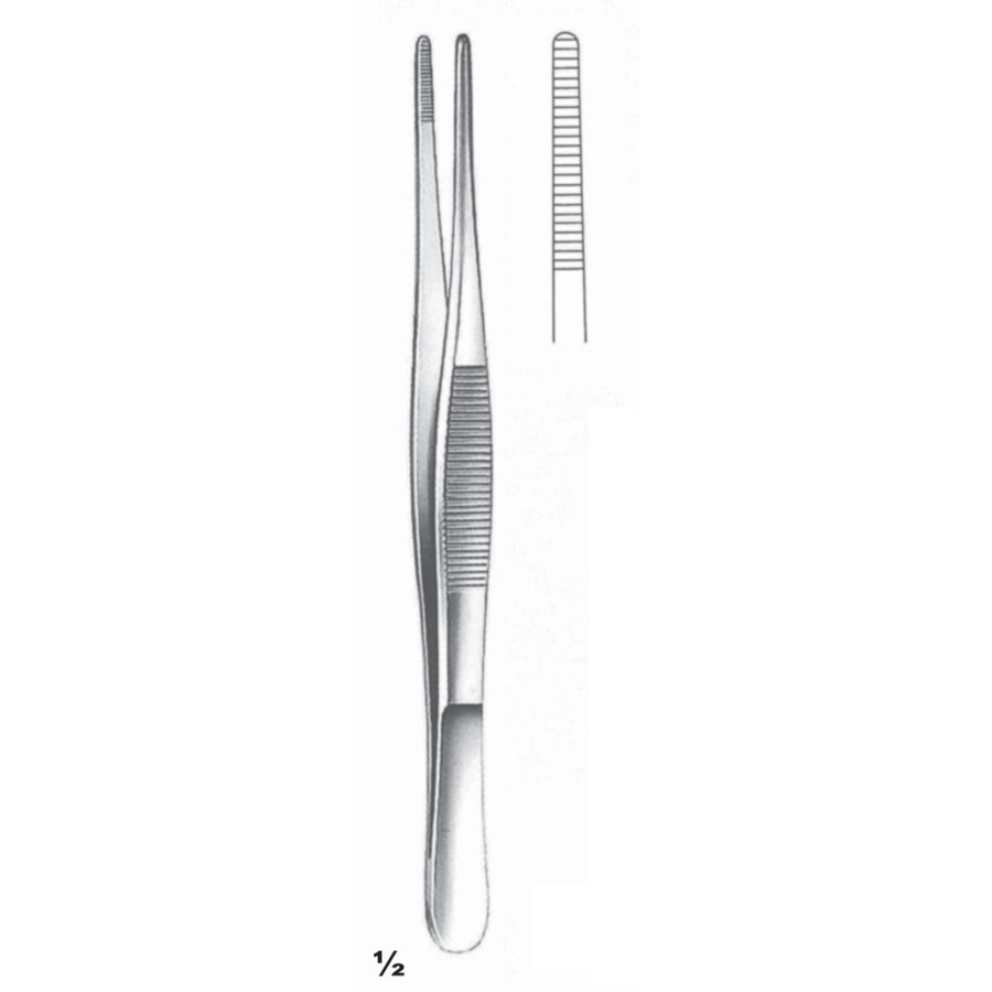 Forceps Straight 16cm Slender Pattern (C-008-16) by Dr. Frigz