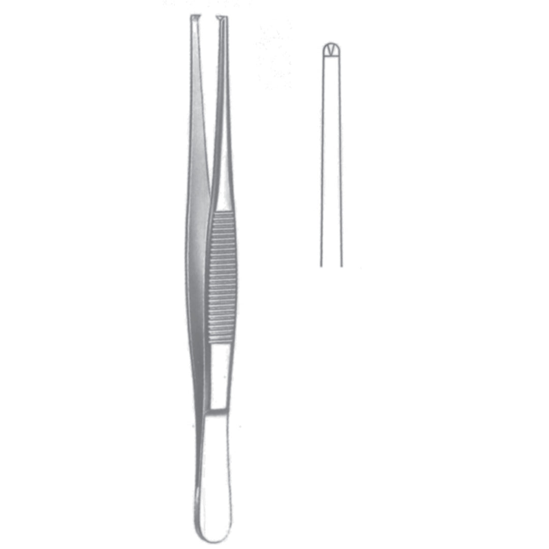 Forceps 1:2 Straight 14.5cm Standard Pattern (C-020-14) by Dr. Frigz