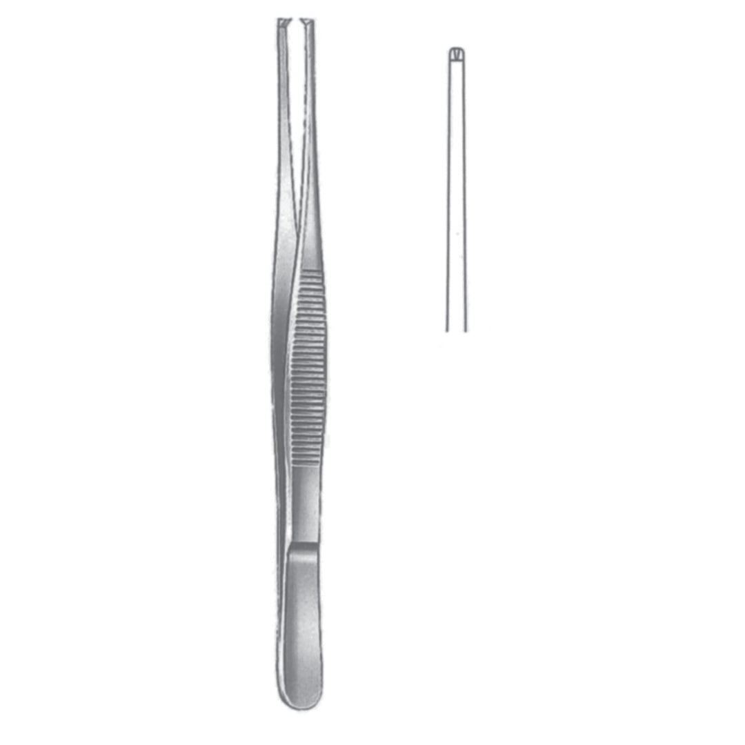 Forceps 1:2 Straight 14.5cm Slender Pattern (C-025-14) by Dr. Frigz