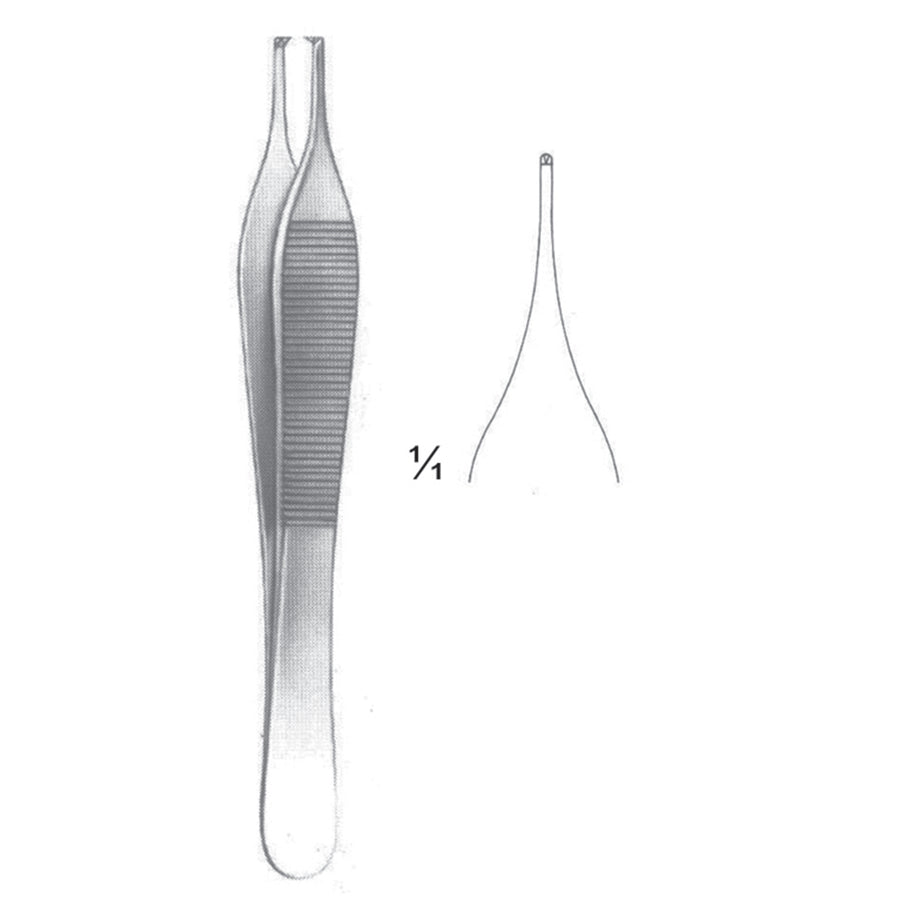 Adson Forceps 1:2 Straight 12cm (C-029-12) by Dr. Frigz