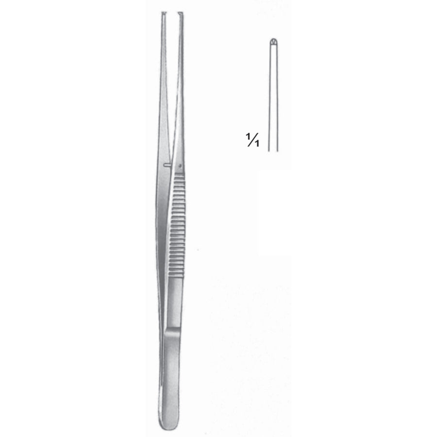 Semken Forceps 1:2 Straight 12.5cm (C-036-12) by Dr. Frigz