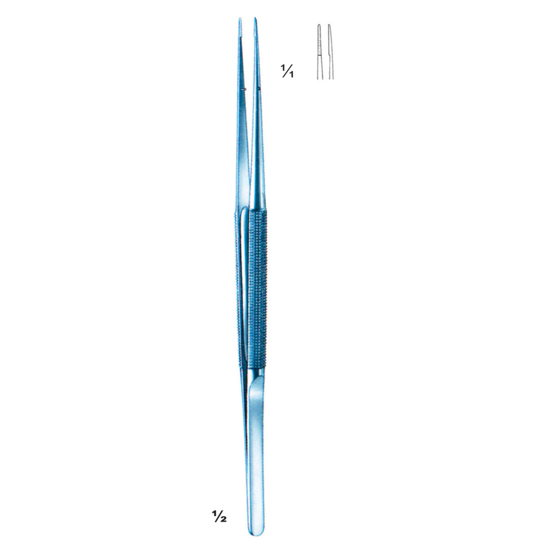 Forceps Straight Ti 15cm Diamond Dust Jaw 6,0 X 0,4 mm (C-039-15) by Dr. Frigz