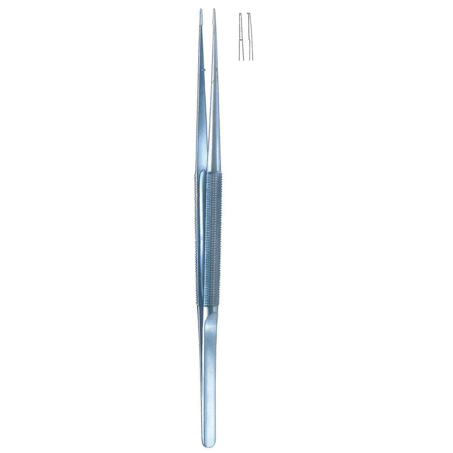 Forceps 1:2 Straight Ti 15cm Diamond Dust Jaw 6,0 X 0,4 mm (C-061-15) by Dr. Frigz