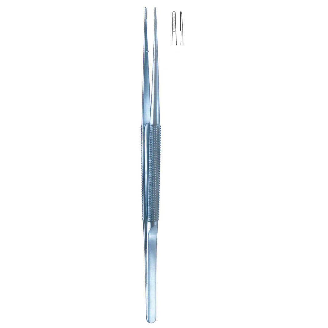 Forceps 1:2 Straight Ti 15cm Diamond Dust Jaw 6,0 X 0,8 mm (C-063-15) by Dr. Frigz