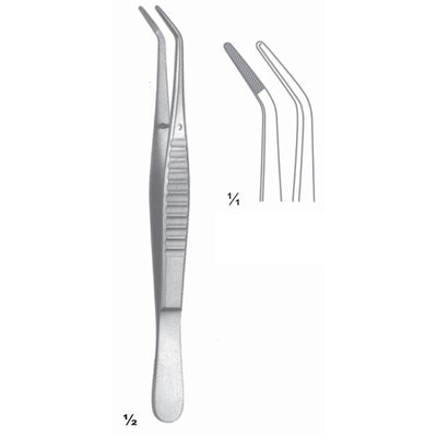 Frigz Forceps Curved 16cm (C-086-16)