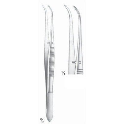 Perry Forceps Curved 13cm Smooth (C-094-13) by Dr. Frigz