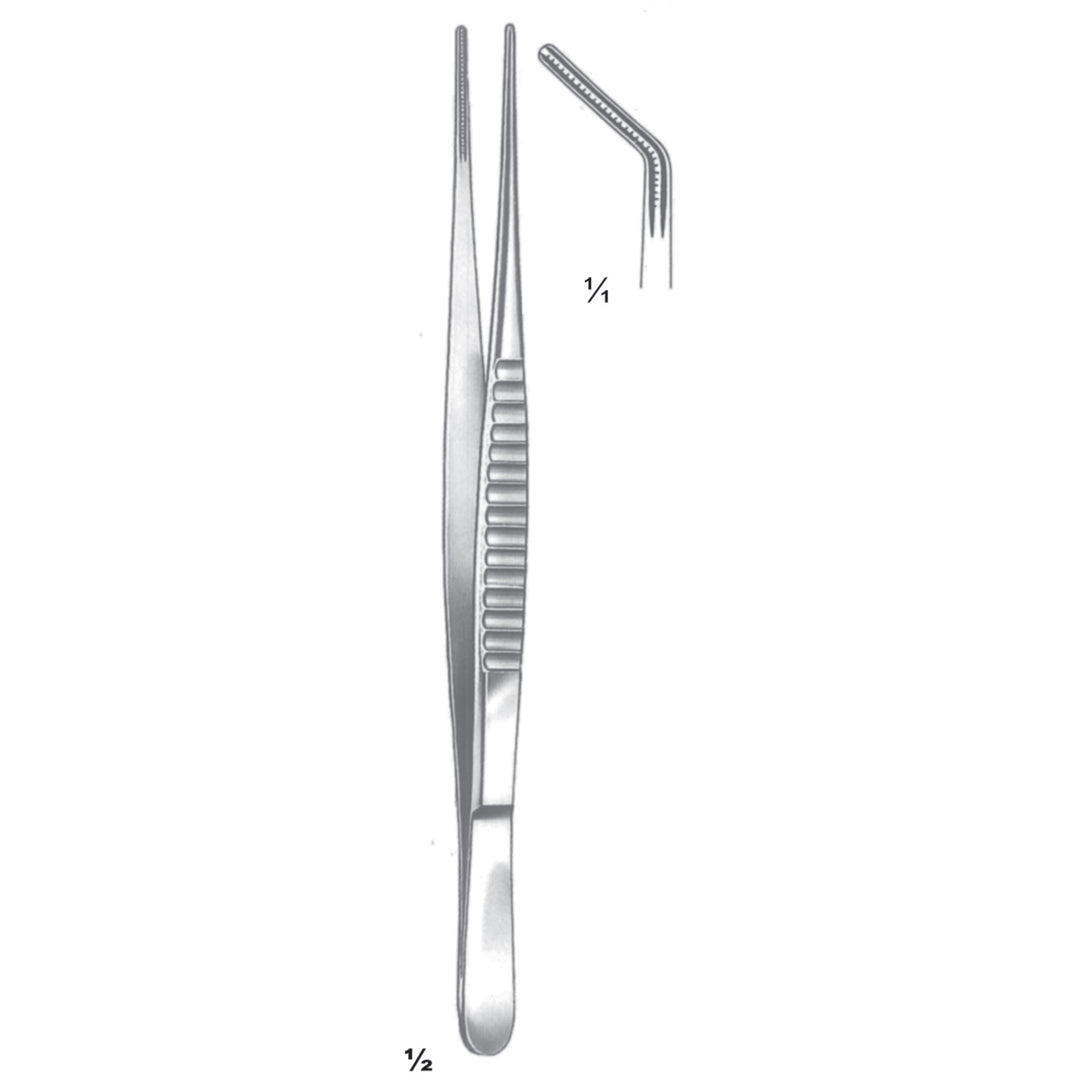 Debakey Forceps Curved 16cm 2,0 mm (C-100-16) by Dr. Frigz