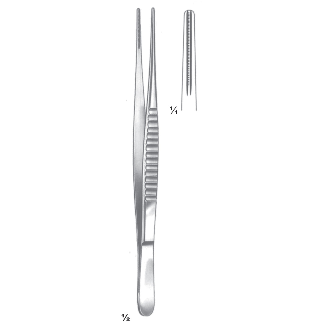 Debakey Forceps Straight 16cm 3,5 mm (C-101-16) by Dr. Frigz