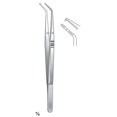 Crane-Kaplan Forceps Curved 15cm Pocket Marking Forceps (C-103-15)