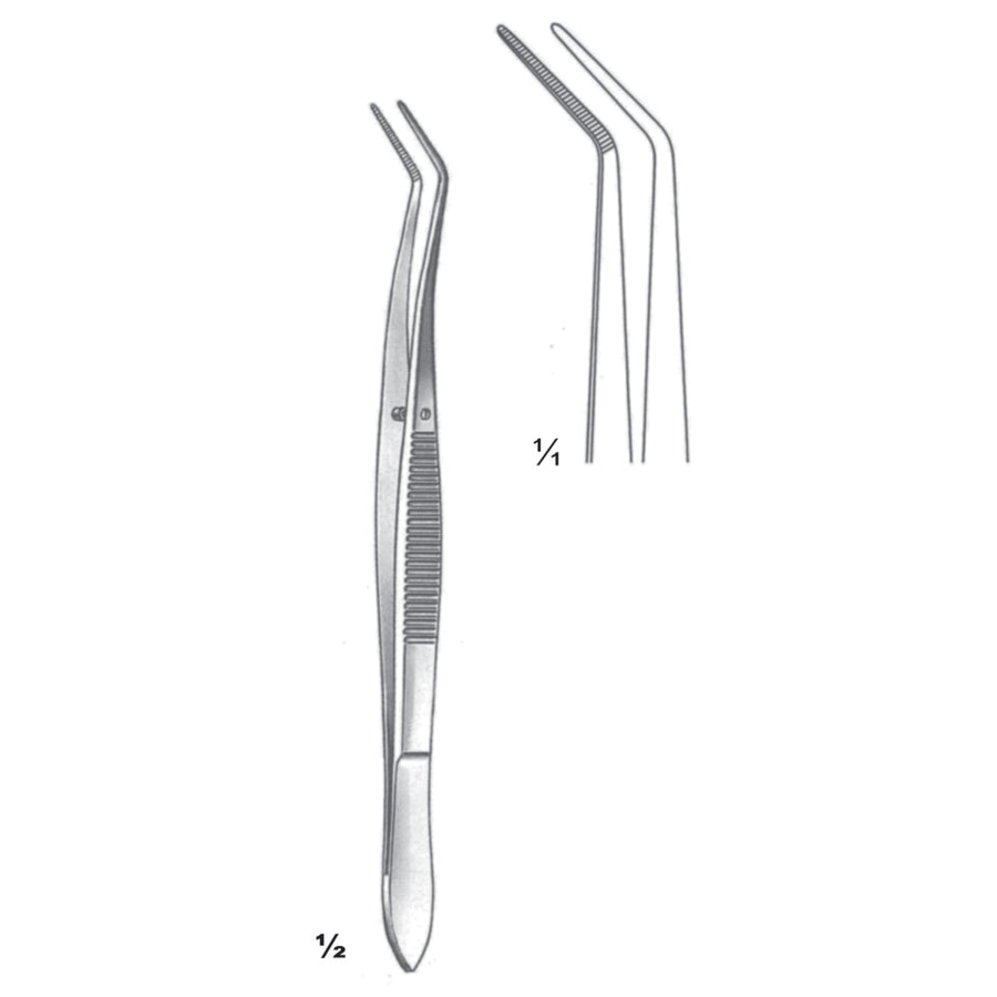 Meriam Forceps Curved 16cm (C-104-16) by Dr. Frigz