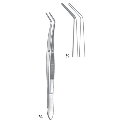 Meriam Forceps Curved 16cm (C-104-16)