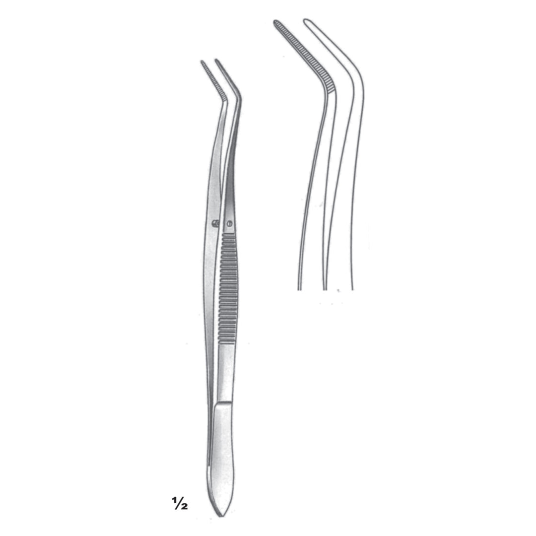 Meriam Forceps Curved 16cm (C-105-16) by Dr. Frigz