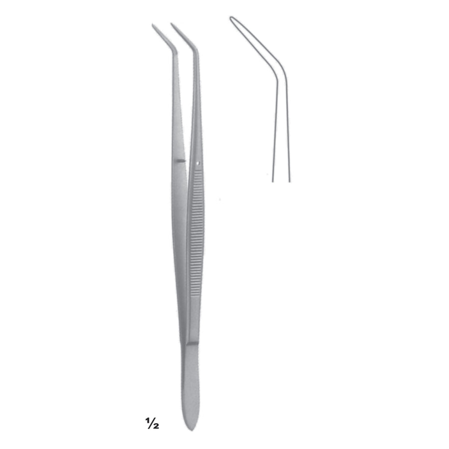 Flagg Forceps Curved 16cm (C-108-16) by Dr. Frigz