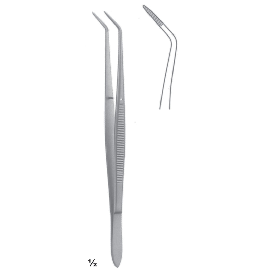 Flagg Forceps Curved 16cm (C-109-16) by Dr. Frigz