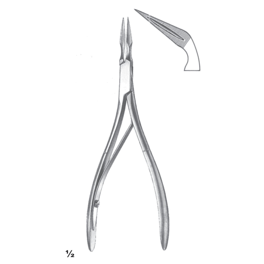 Ralk Forceps Curved 15cm (C-115-15) by Dr. Frigz