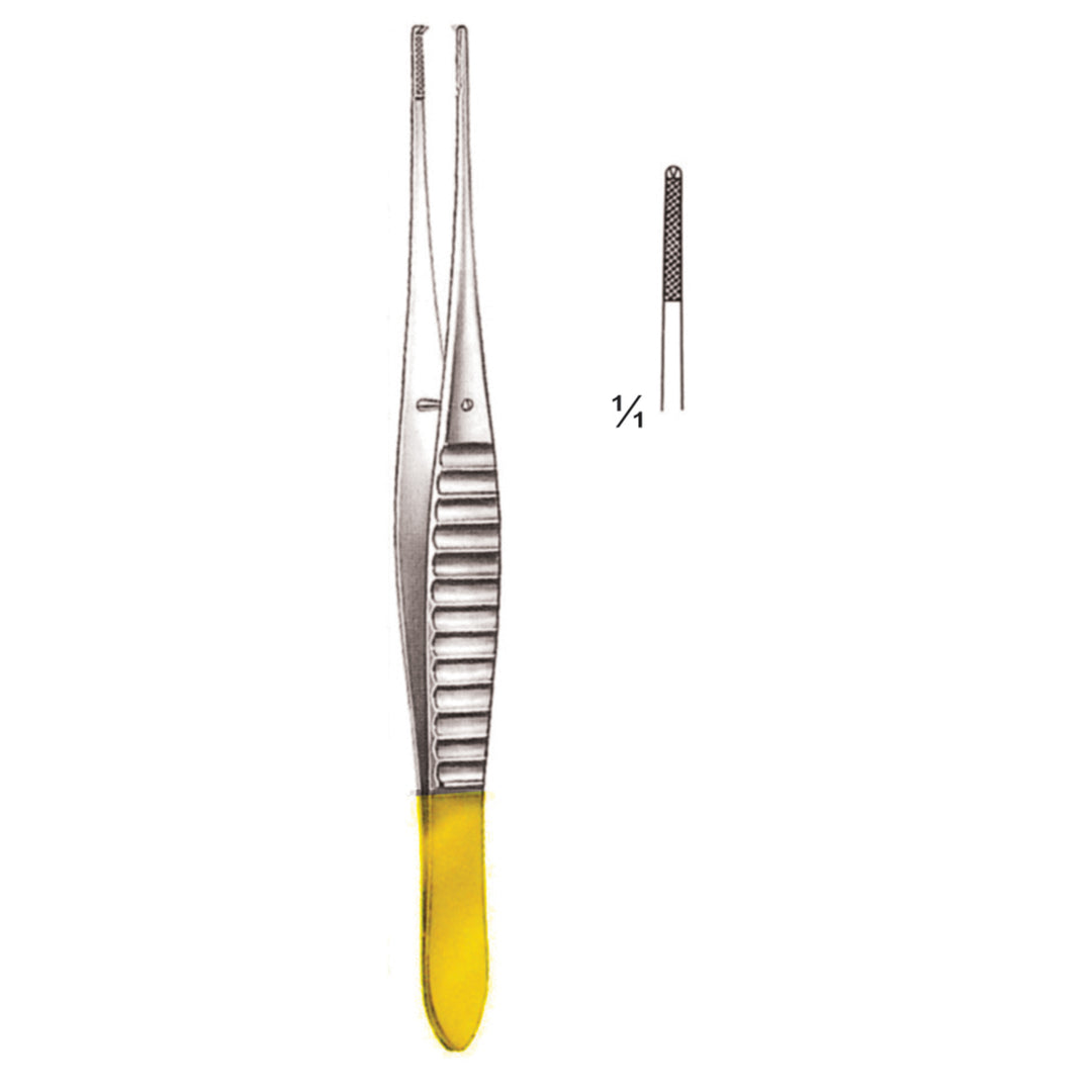 Gillies Tc Forceps 1:2 Straight Tc 15cm Mini Profile (C-124-15Tc) by Dr. Frigz