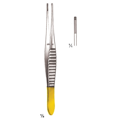 Debakey Tc Forceps Straight Tc 16cm Atrauma, Micro Profile (C-125-16Tc) by Dr. Frigz