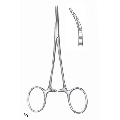 Halsted-Mosquito Artery Forceps Curved 12.5cm (D-003-12)