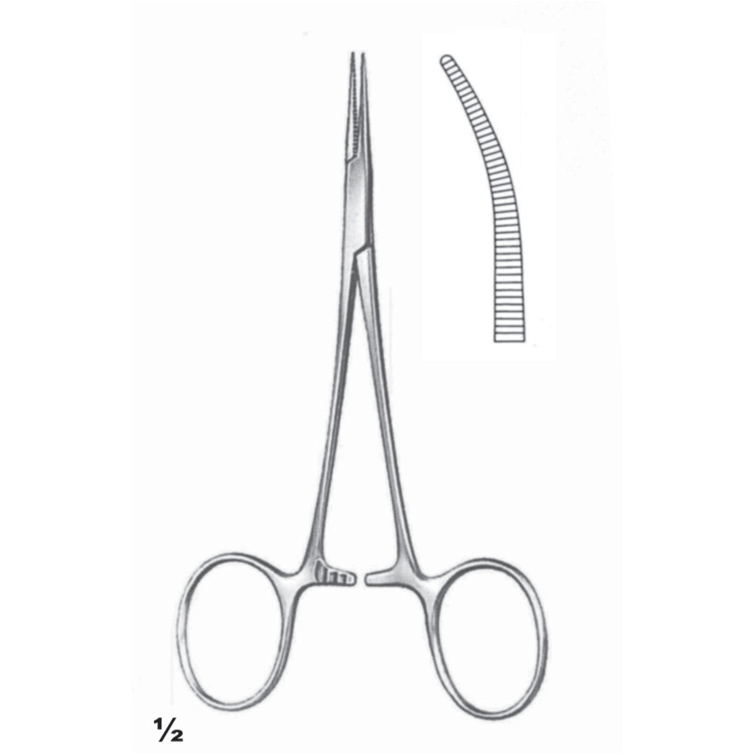 Halsted-Mosquito Artery Forceps Curved 14cm (D-004-14) by Dr. Frigz