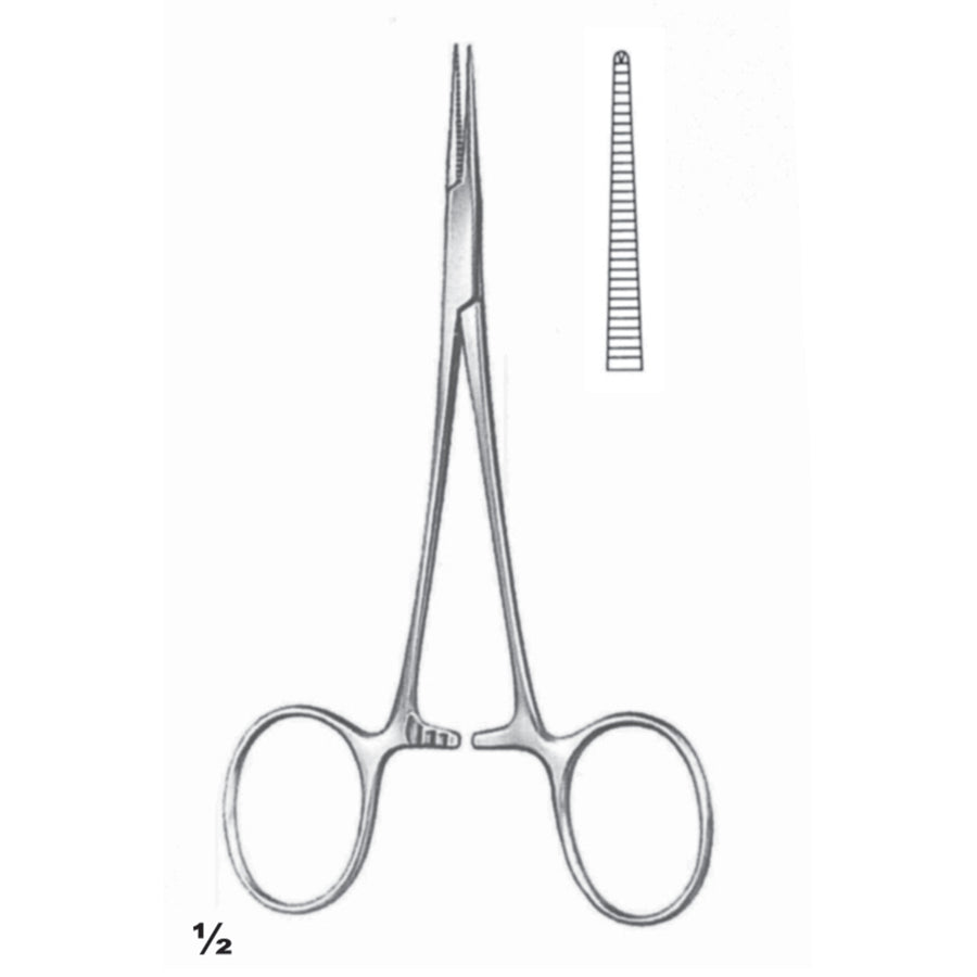 Halsted-Mosquito Artery Forceps 1:2 Straight 12.5cm (D-005-12) by Dr. Frigz