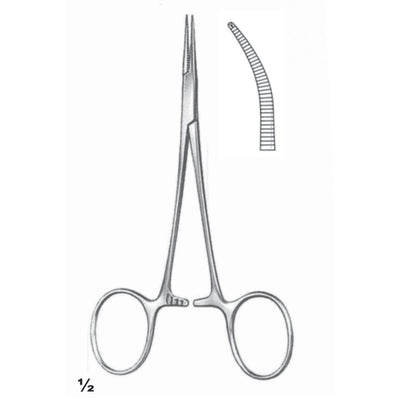 Halsted-Mosquito Artery Forceps 1:2 Curved 12.5cm (D-007-12)