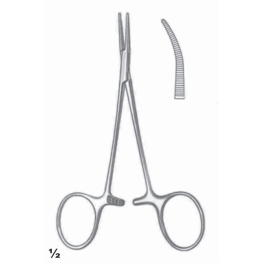 Micro-Mosquito Artery Forceps Curved 10cm (D-011-10) by Dr. Frigz
