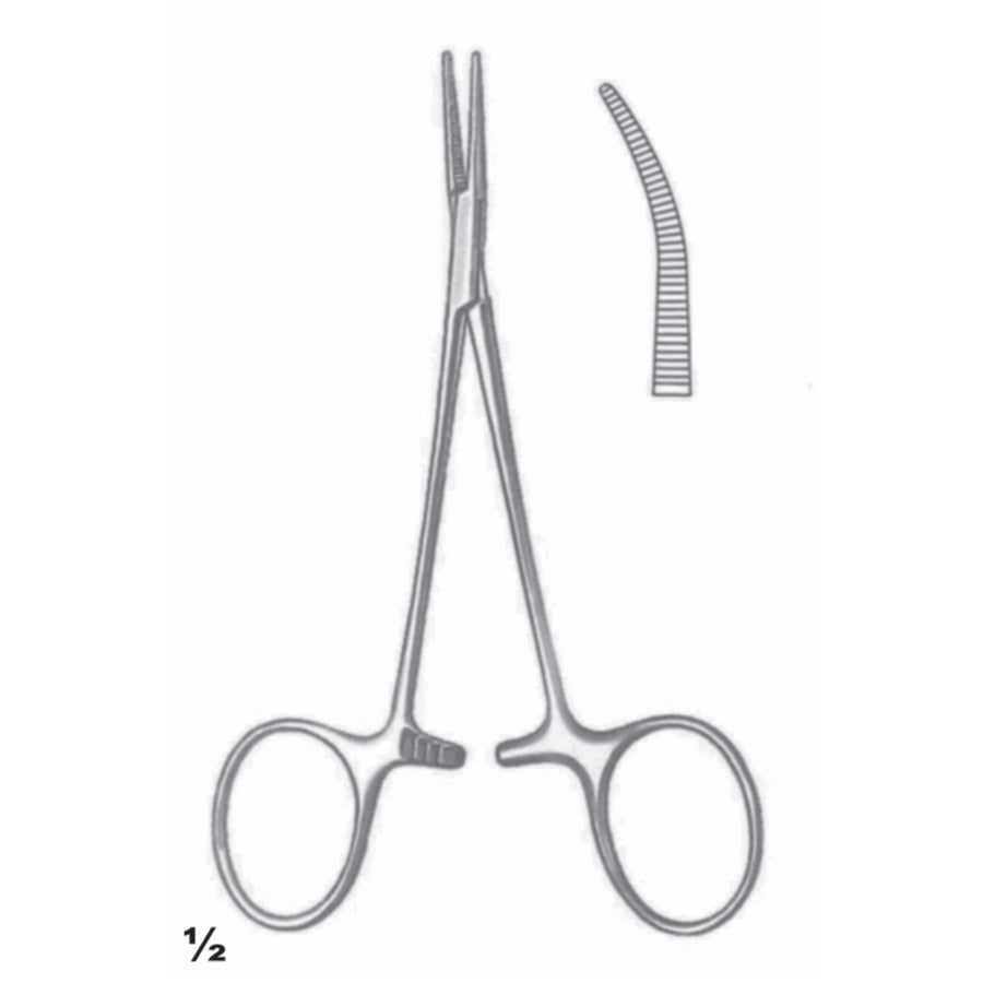 Micro-Mosquito Artery Forceps Curved 12cm (D-012-12) by Dr. Frigz