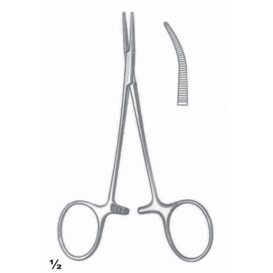Micro-Mosquito Artery Forceps 1:2 Curved 10cm (D-015-10) by Dr. Frigz
