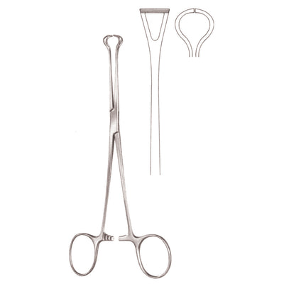 Babcock Artery Forceps Straight 18cm (D-047-18) by Dr. Frigz