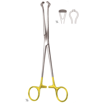 Babcock Artery Forceps Straight Tc 16.5cm (D-050-16TC)