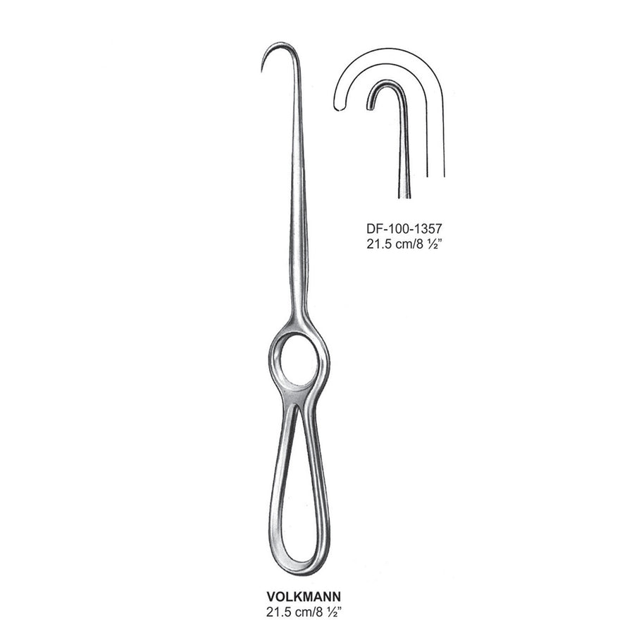 Volkmann Retractors,21.5Cm,  (DF-100-1357) by Dr. Frigz