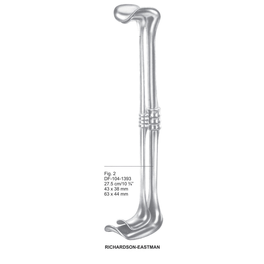 Richardson-Eastman Retractors Fig.2, 43X38 & 63X44Mm, 27.5Cm  (Df-104-1393) by Raymed