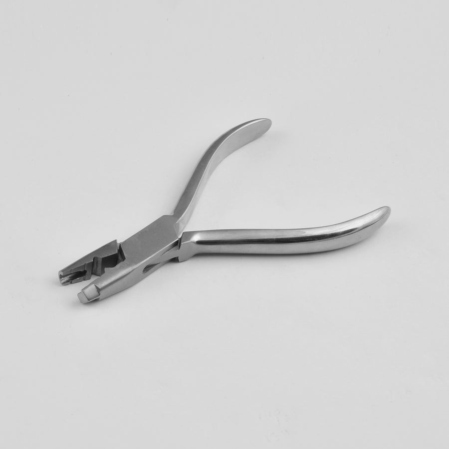 Schwarz, Arrow Head Clasp Forming Pliers 12.5Cm/5" Pliers (DF-107-6934) by Dr. Frigz