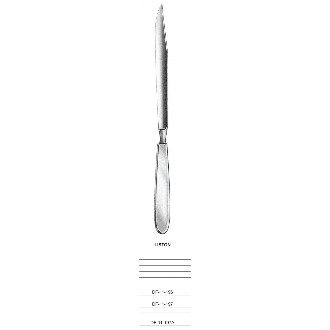 Liston Amputation Knife, 32cm  (DF-11-197A) by Dr. Frigz