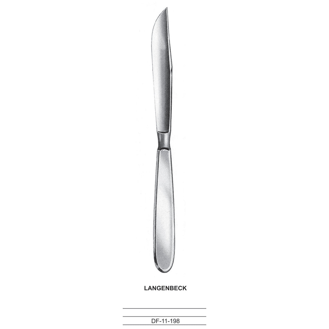 Langenbeck Amputation Knife, 12cm  (DF-11-198) by Dr. Frigz