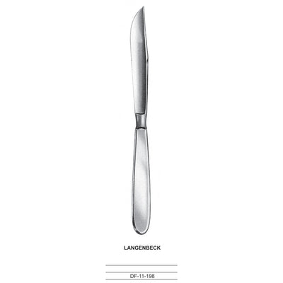 Langenbeck Amputation Knife, 12cm  (DF-11-198) by Dr. Frigz
