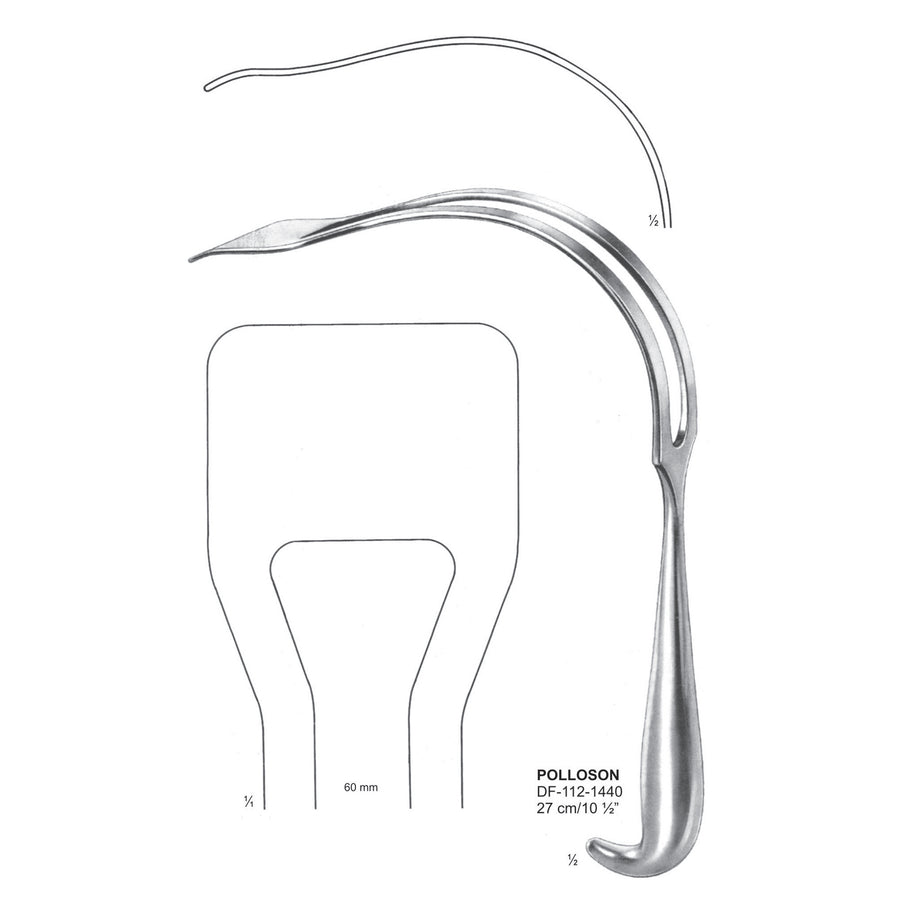 Pollson Retractors,27cm  (DF-112-1440) by Dr. Frigz