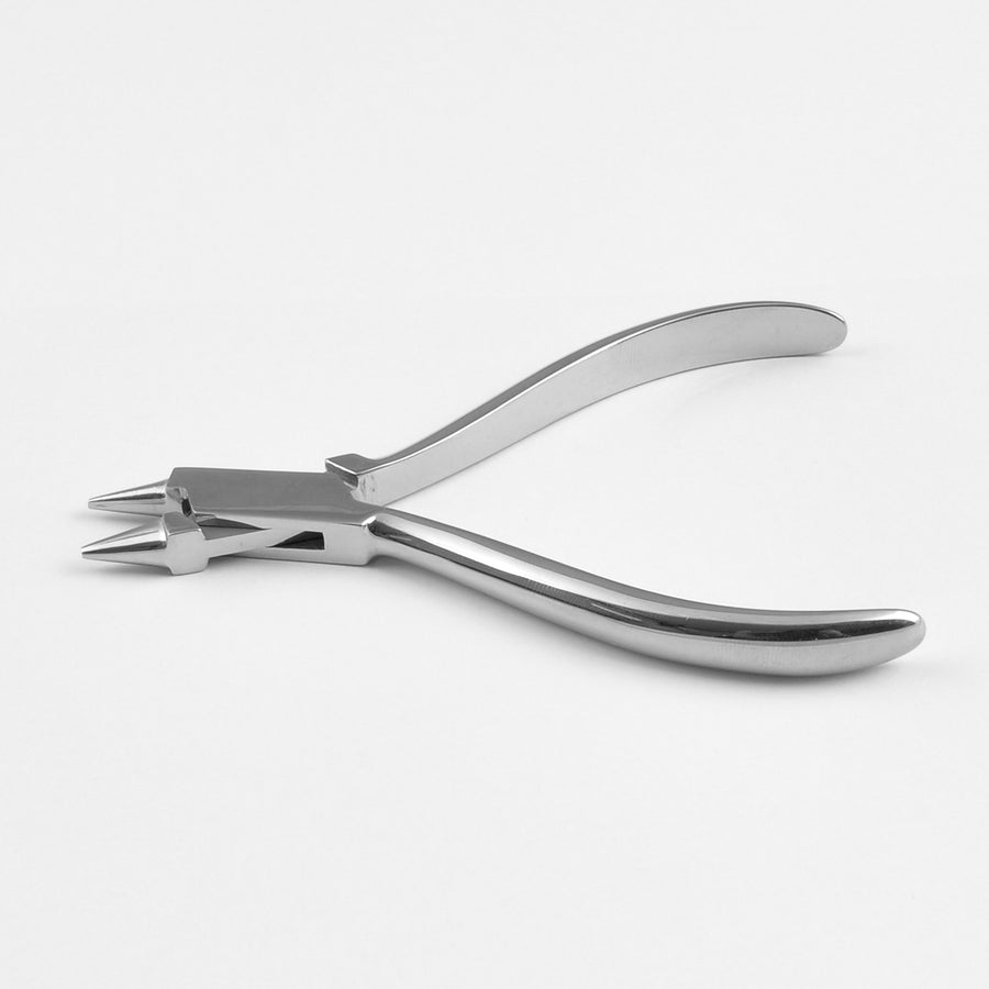 Angle, Wire Bending Pliers Cone And Pyramidal Shaped Beaks, 12Cm/4 3/4" (DF-113-6969) by Dr. Frigz