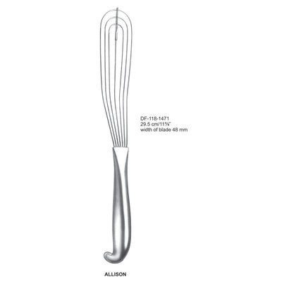 Allison Retractors,29.5Cm,Width Of Blade 48mm (DF-118-1471) by Dr. Frigz