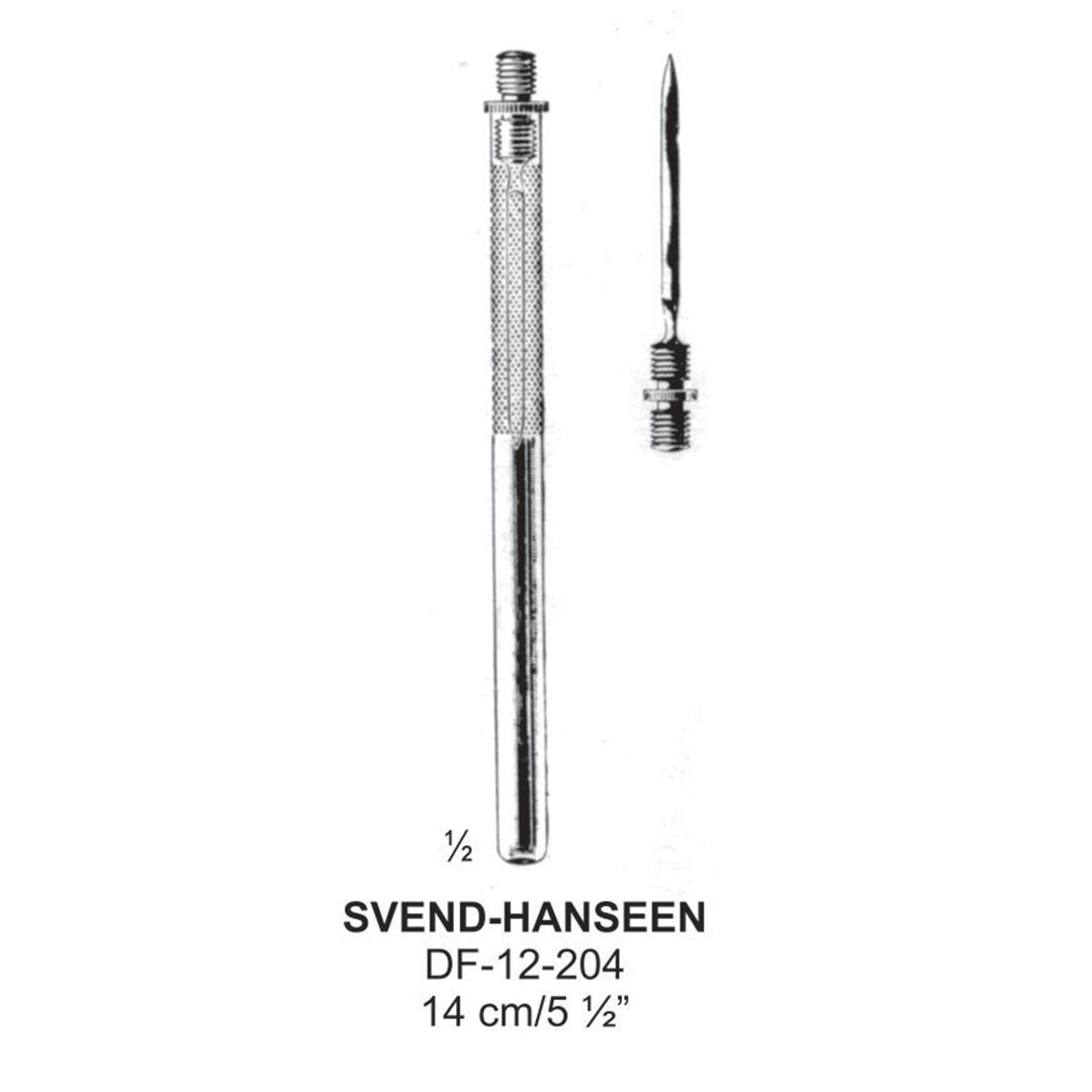 Svend-Hanseen Pocket Abscess Knives 14cm  (DF-12-204) by Dr. Frigz