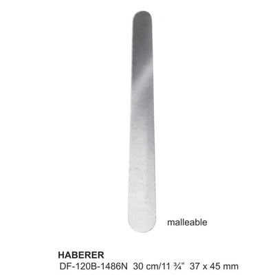 Haberer Spatulas, 30cm , 37X45mm (DF-120B-1486N)