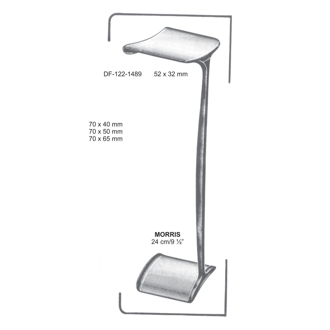 Morris Retractors,24Cm, 52X32mm (DF-122-1489) by Dr. Frigz