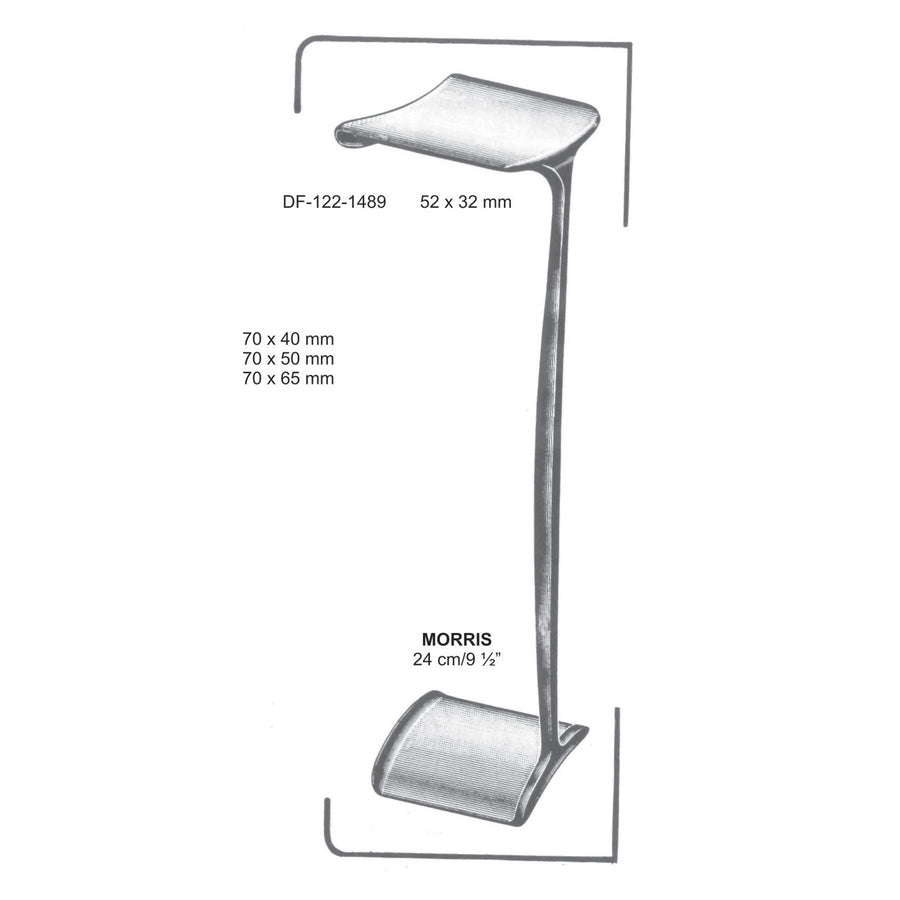 Morris Retractors,24Cm, 52X32mm (DF-122-1489) by Dr. Frigz