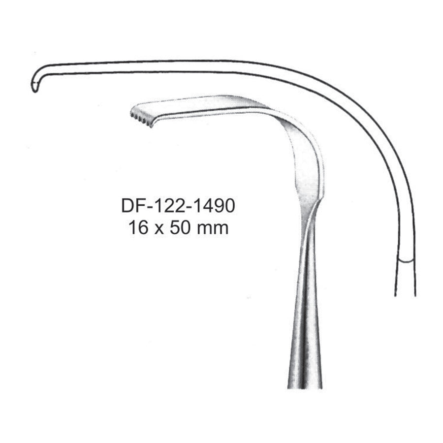 Meyerding Retractors,20Cm,50X90mm  (DF-122-1490) by Dr. Frigz