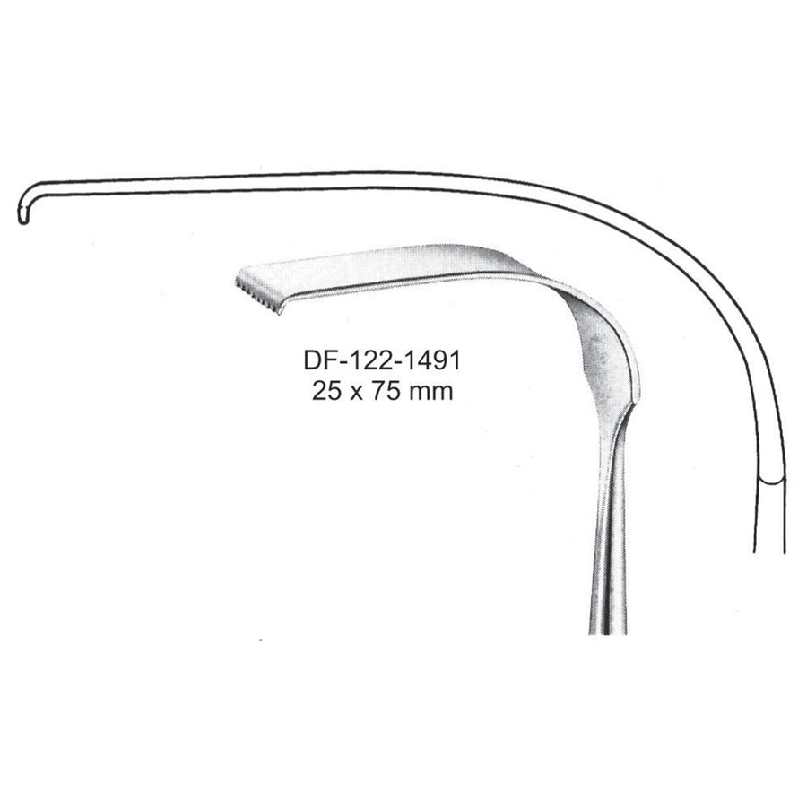 Meyerding Retractors,23Cm,25X75mm  (DF-122-1491) by Dr. Frigz